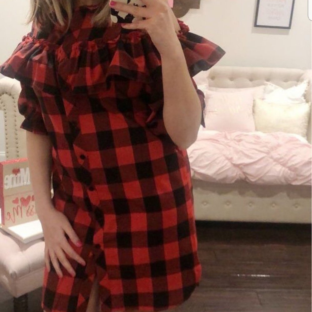 Button down dress